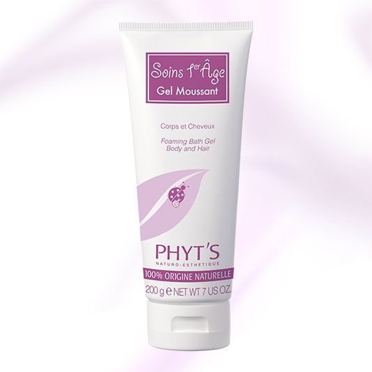 Phyt's Phyt's Gel Moussant - dětský sprchový gel a šampon 2v1, 200ml - obrázek 1