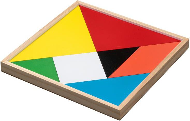 Tangram barevný velky - obrázek 1