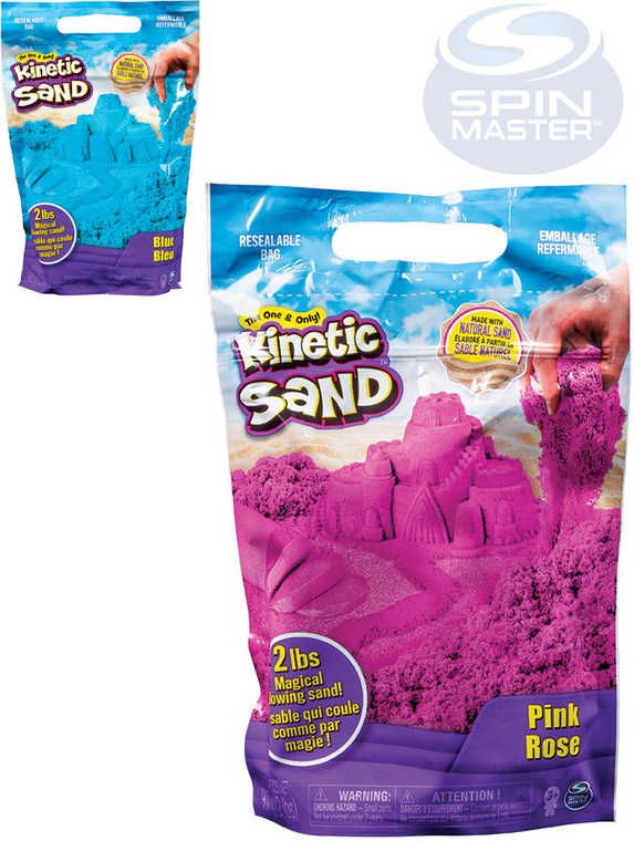 SPIN MASTER Písek magický Kinetic Sand 0,9kg různé barvy v sáčku - obrázek 1