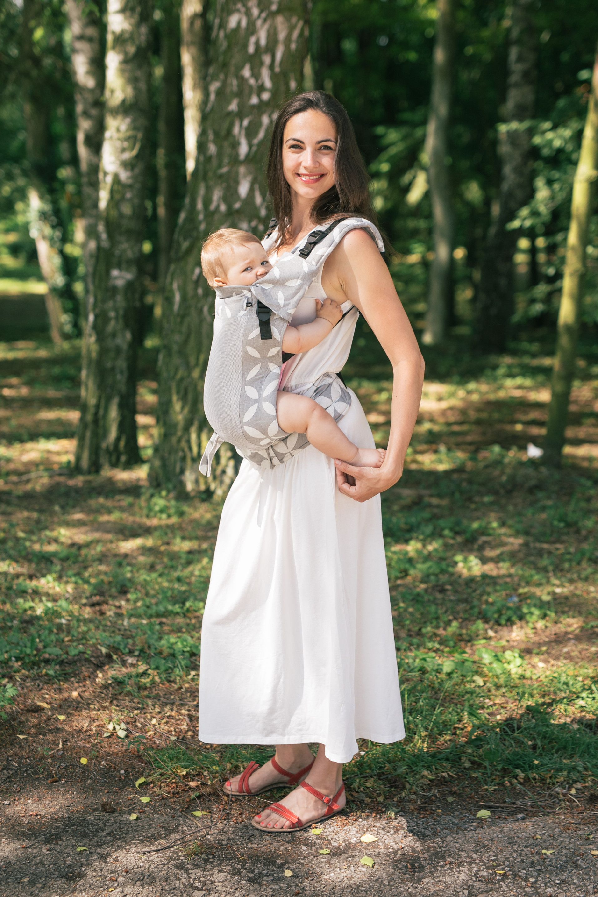 Be Lenka Nosítko Lenka 4ever - Classic - Grey - letní verze Ramenní popruhy: Klasické bez možnosti kríženia - obrázek 4