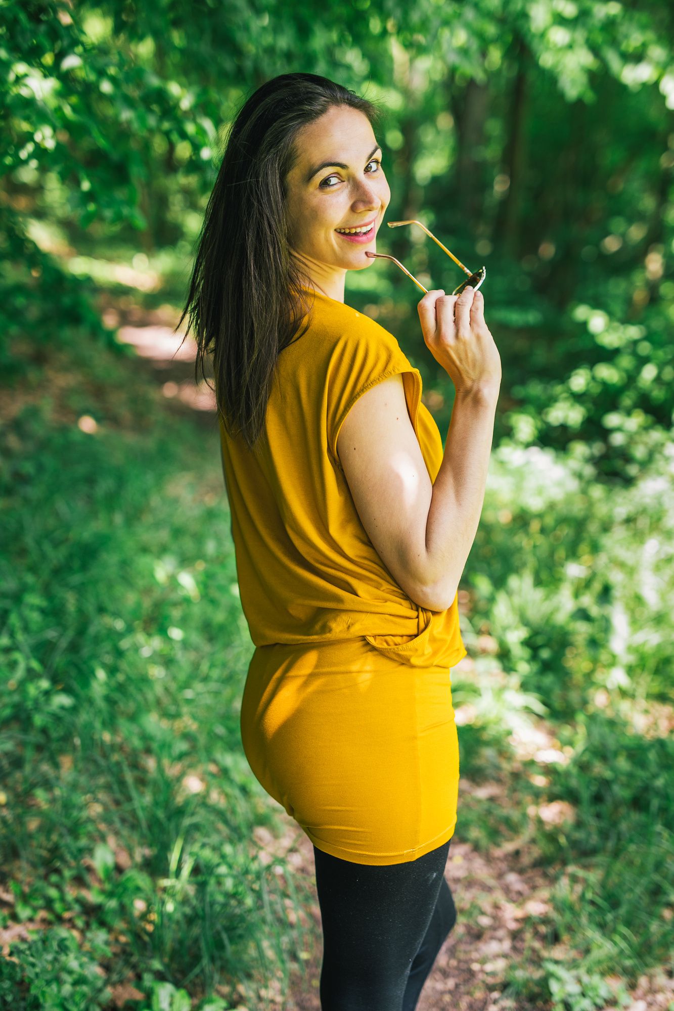 Be Lenka Kojošaty Ema 2v1 - Mustard Velikost: L - obrázek 5