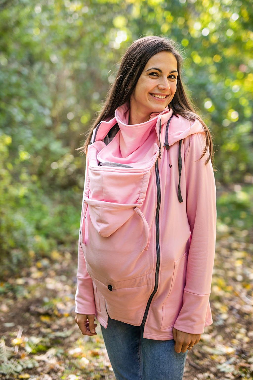 Tepláková mikina Be Lenka - Rose Provedení: Nosící mikina s teplákovou vsádkou 2 v 1, Velikost: M - obrázek 2