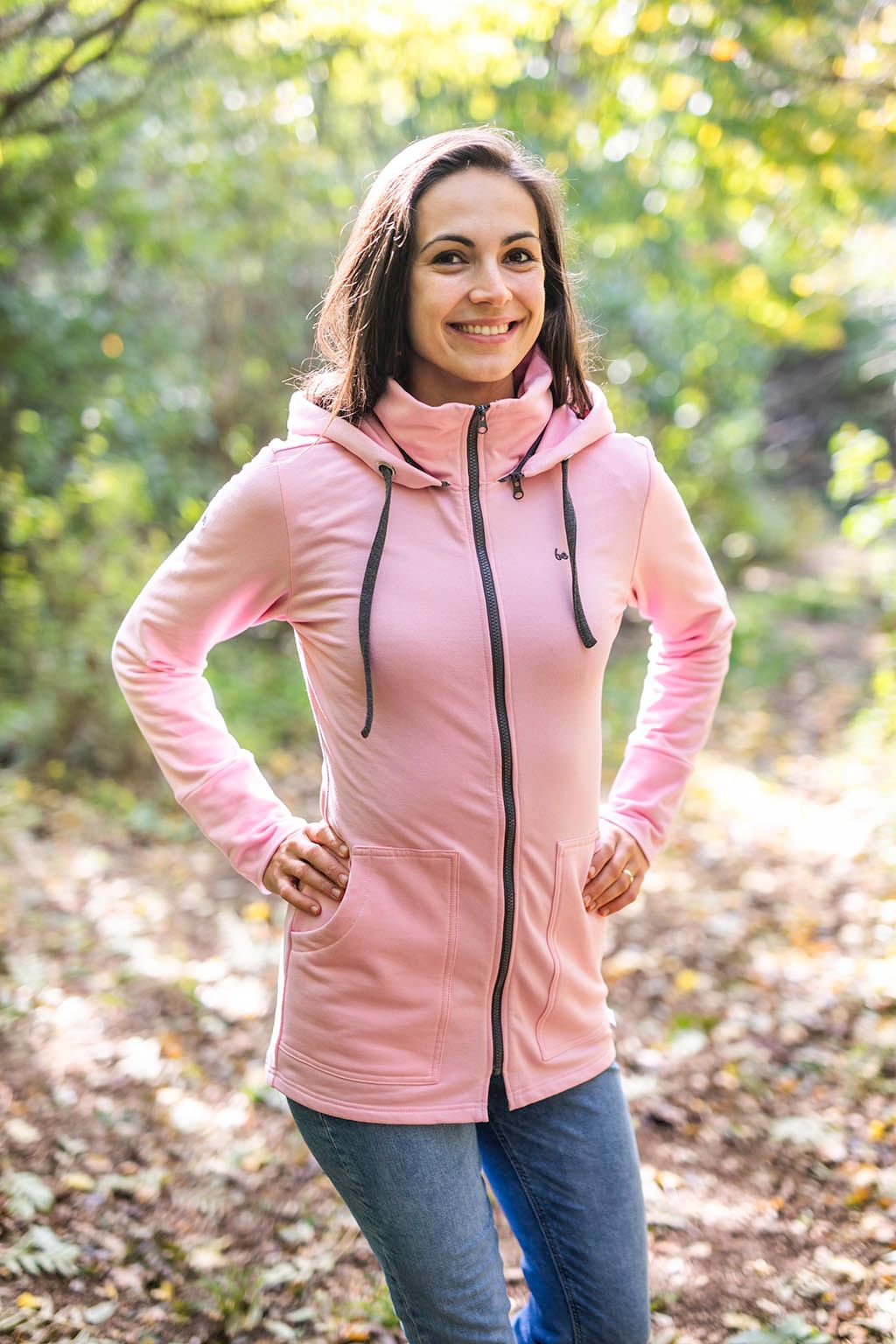 Tepláková mikina Be Lenka - Rose Provedení: Nosící mikina s teplákovou vsádkou 2 v 1, Velikost: M - obrázek 6