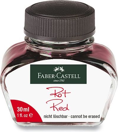 Faber-Castell Inkoust červený 0025/1487040, 30 ml - obrázek 1