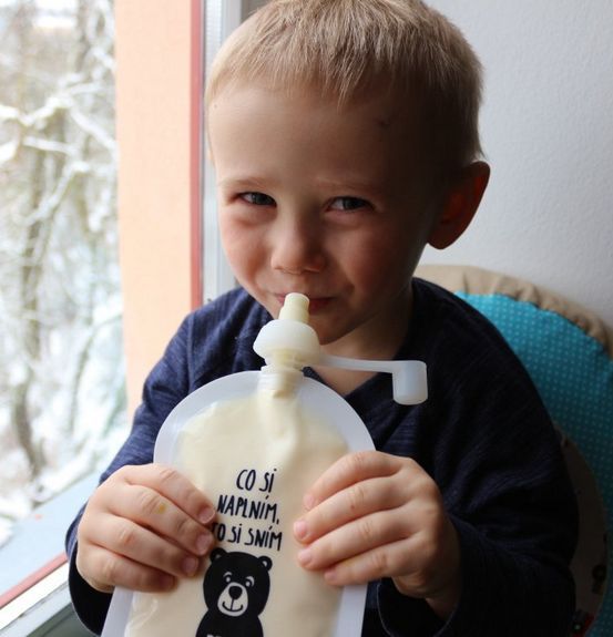 Domky Klasická plnitelná kapsička, 140 ml - Traktor - obrázek 2