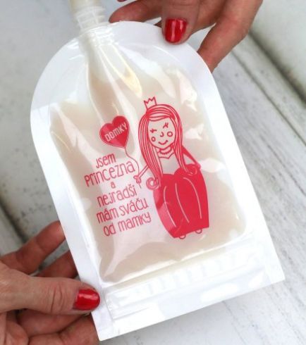Domky Klasická plnitelná kapsička, 140 ml - Princezna - obrázek 1