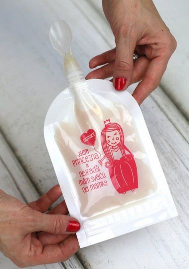 Domky Klasická plnitelná kapsička, 140 ml - Princezna - obrázek 4
