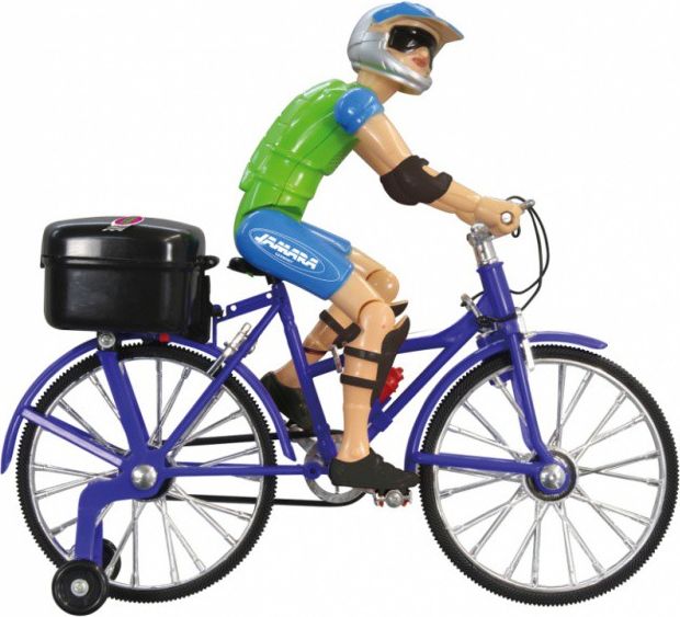 Cyklista s realistickými pohyby a hudbou - obrázek 2