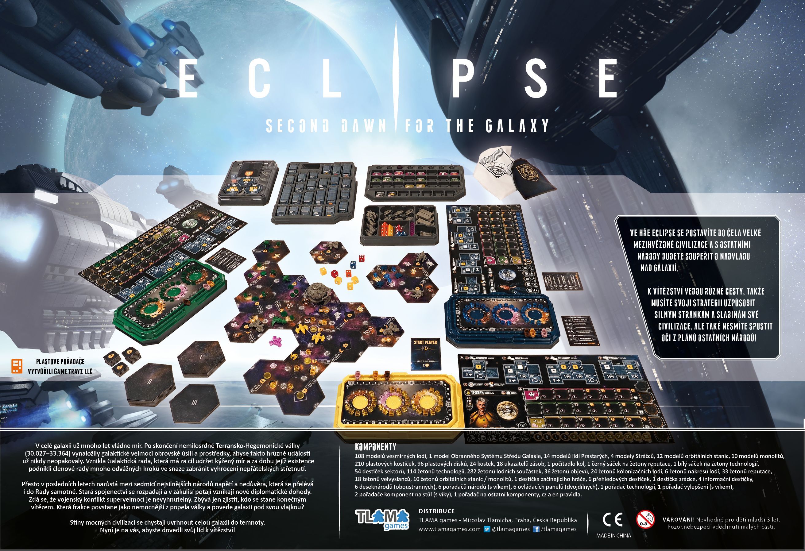 TLAMA games Eclipse: Second Dawn EN + CZ - obrázek 2