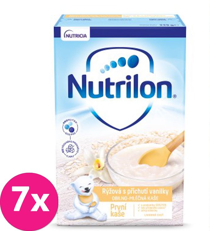 Nutrilon Pronutra První rýžová s příchutí vanilky 7x225 g - obrázek 1