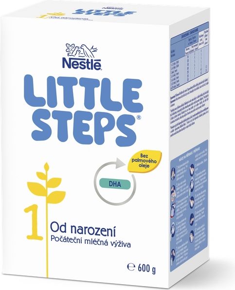 LITTLE STEPS 1 Počáteční mléčná výživa 600 g - obrázek 1