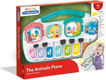 Dětské elektrické piano se zvířátky - obrázek 2