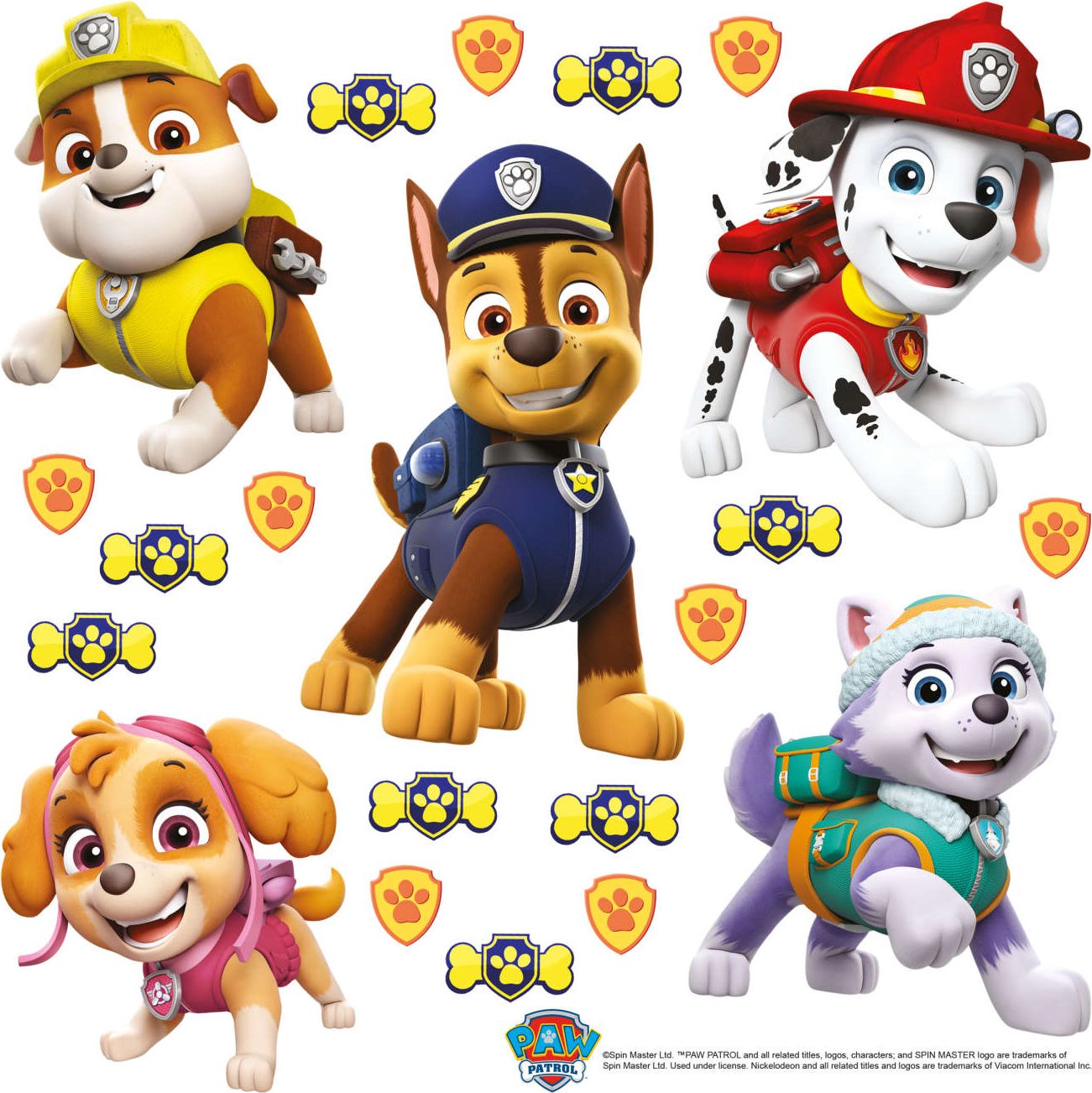 SAMOLEPICÍ OBRÁZKY (SADA) PAW PATROL - obrázek 1