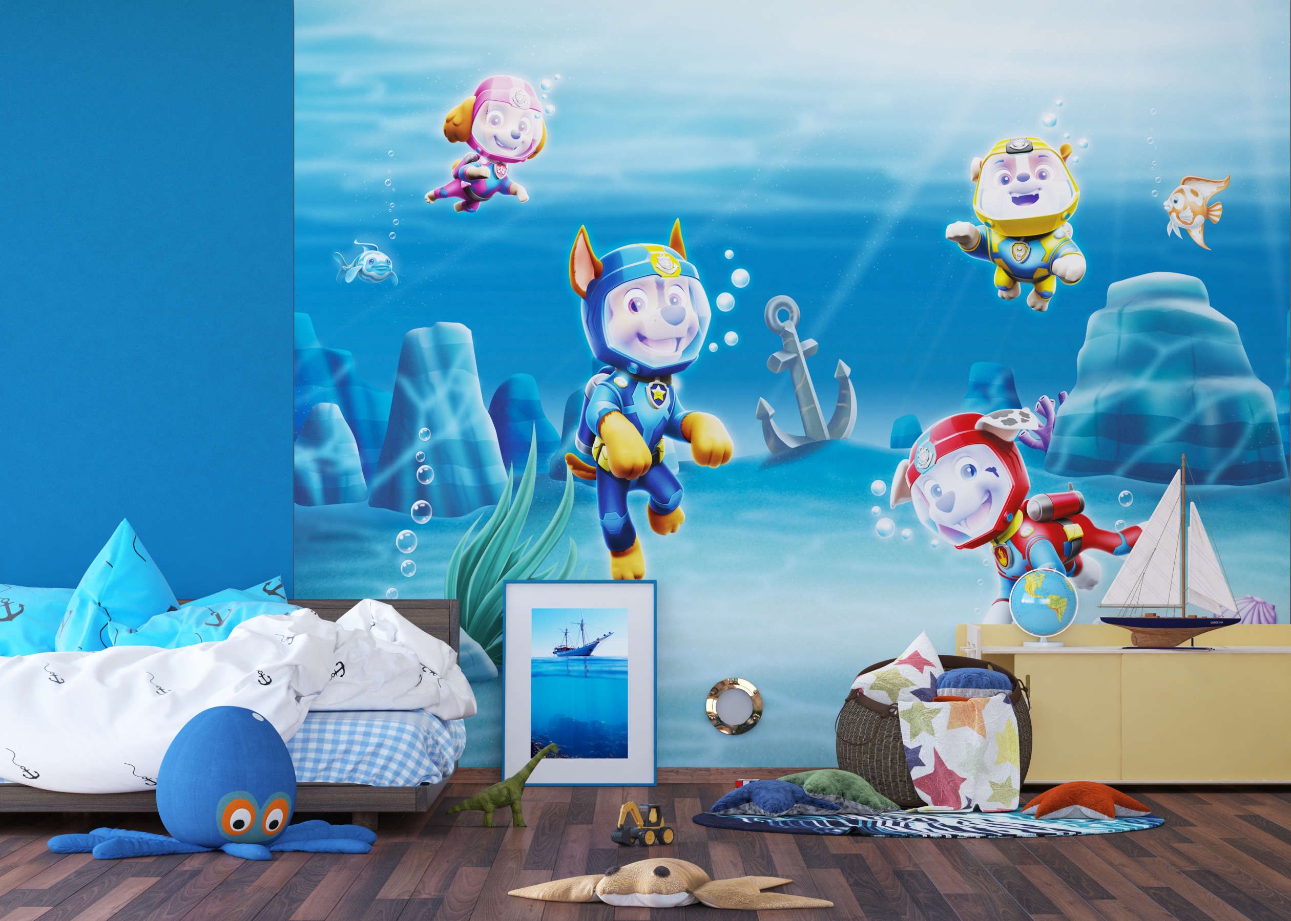 FOTOTAPETA PAW PATROL SEA - obrázek 2