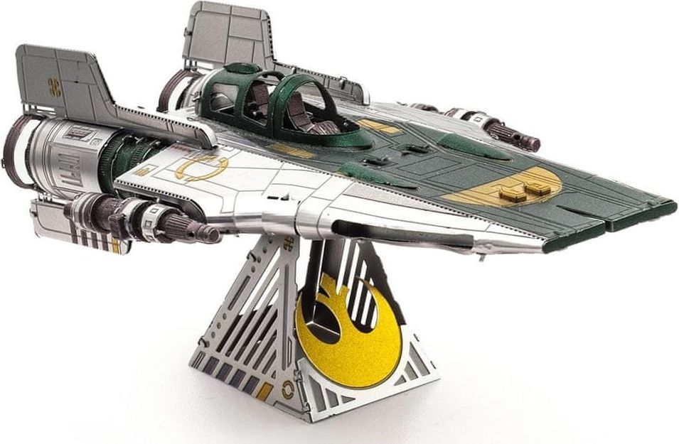 Metal Earth 3D puzzle Star Wars: Resistance A-Wing Fighter - obrázek 1