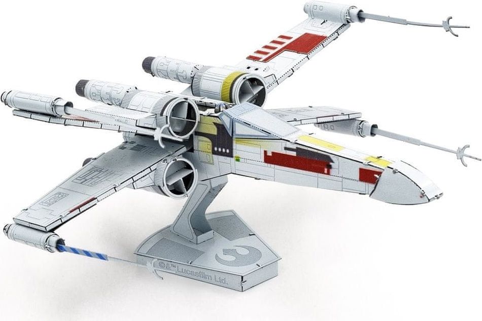 Metal Earth 3D puzzle Star Wars: X-Wing Starfighter (ICONX) - obrázek 1