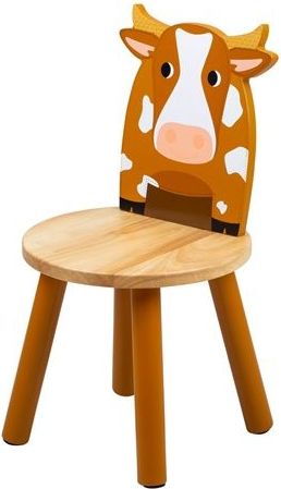 Tidlo Dřevěná židle kravička - obrázek 1