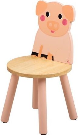 Tidlo Dřevěná židle prasátko - obrázek 1