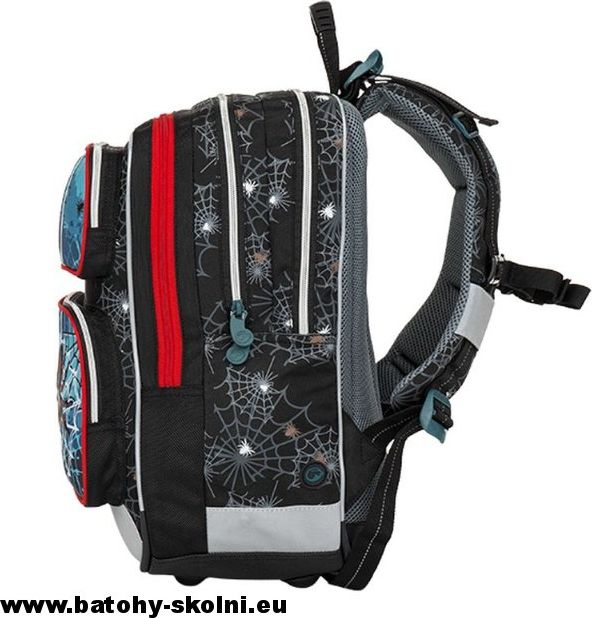 Školní batoh Pavouk 3 dílný set Bagmaster GALAXY 8 B - Doprava Zdarma - obrázek 3