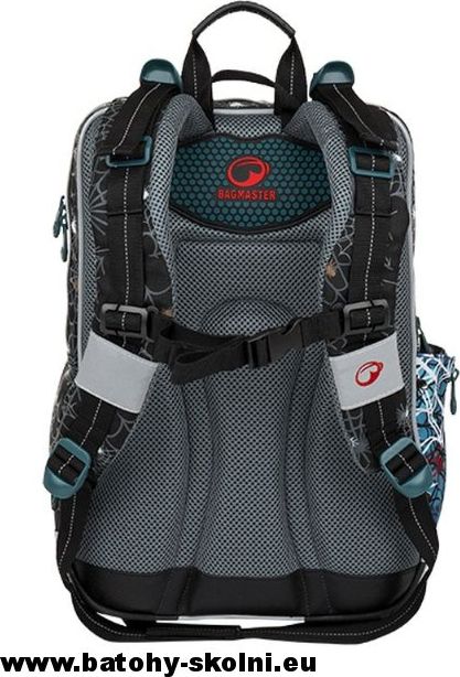 Školní batoh Pavouk 3 dílný set Bagmaster GALAXY 8 B - Doprava Zdarma - obrázek 4
