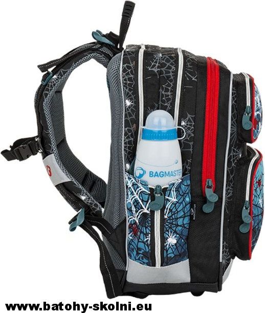 Školní batoh Pavouk 3 dílný set Bagmaster GALAXY 8 B - Doprava Zdarma - obrázek 5