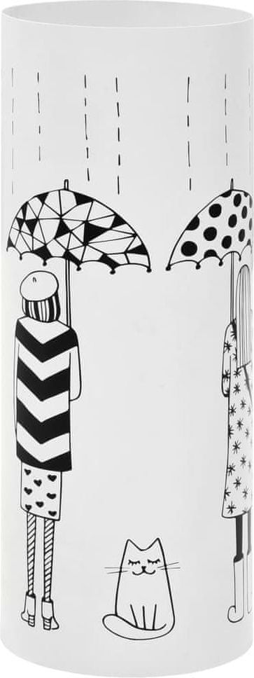 Stojan na deštníky Women ocelový bílý - obrázek 1