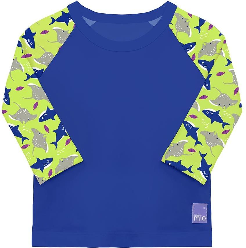 Dětské tričko do vody s rukávem UV 50+ Bambino Mio Neon - obrázek 1