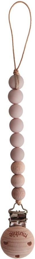 Klip na šidítko Mushie Cleo Blush - obrázek 1