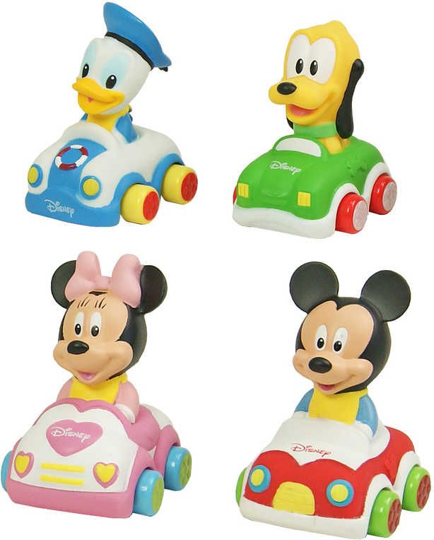 CLEMENTONI Baby autíčko Disney s figurkou různé druhy pro miminko - obrázek 1