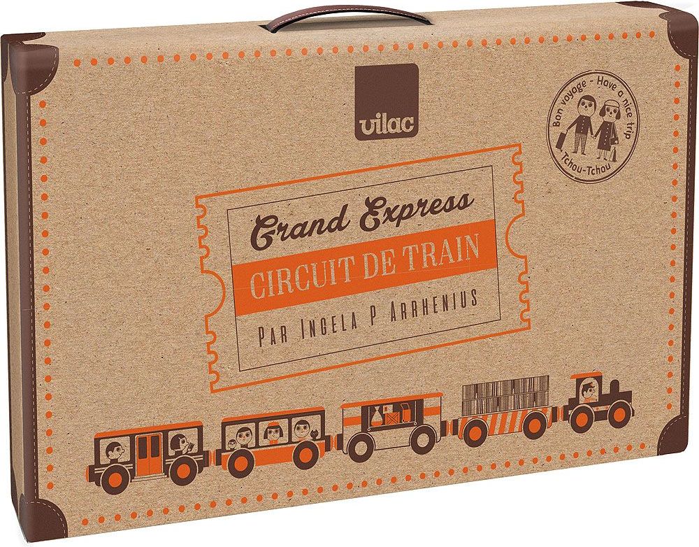 Dřevěná vláčkodráha Vilac Grand Express - obrázek 2