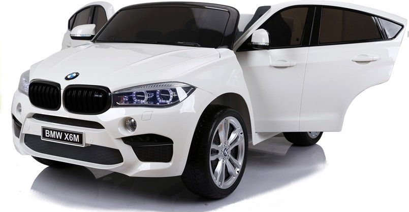 Mamido  Elektrické autíčko BMW X6M dvoumístné XXL bílé - obrázek 1