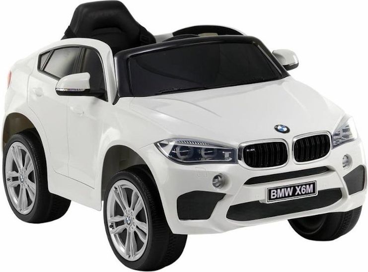 Mamido  Elektrické autíčko BMW X6 bílé - obrázek 1