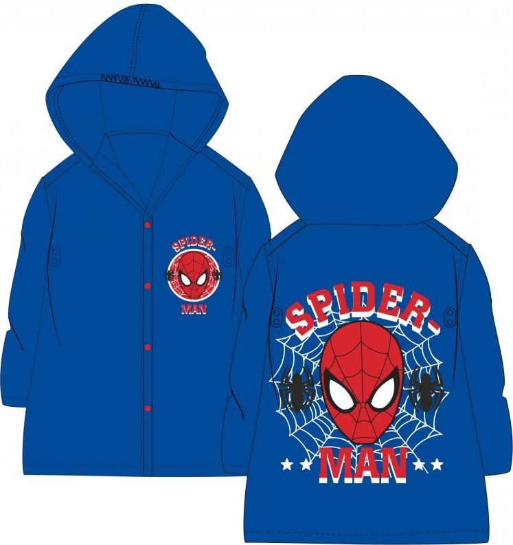 E plus M · Dětská / chlapecká pláštěnka Spiderman - MARVEL - vel. 110 / 116 - obrázek 1