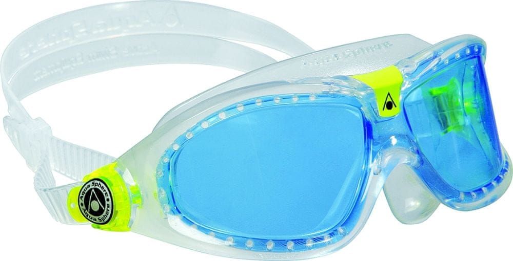Aqua Sphere Brýle plavecké SEAL KID 2, MODRÝ ZORNÍK-transparentní - obrázek 1