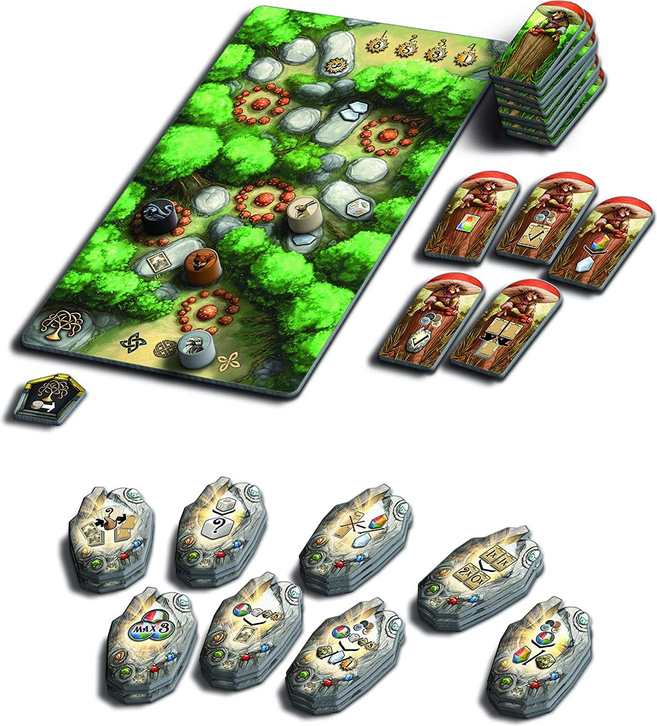 Queen games Rune Stones: Enchanted Forest - EN/DE/FR/NL - obrázek 2