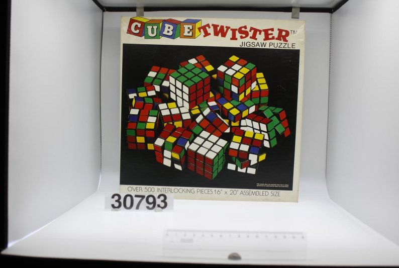 jigsaw puzzle rubik 500 dílků - obrázek 1