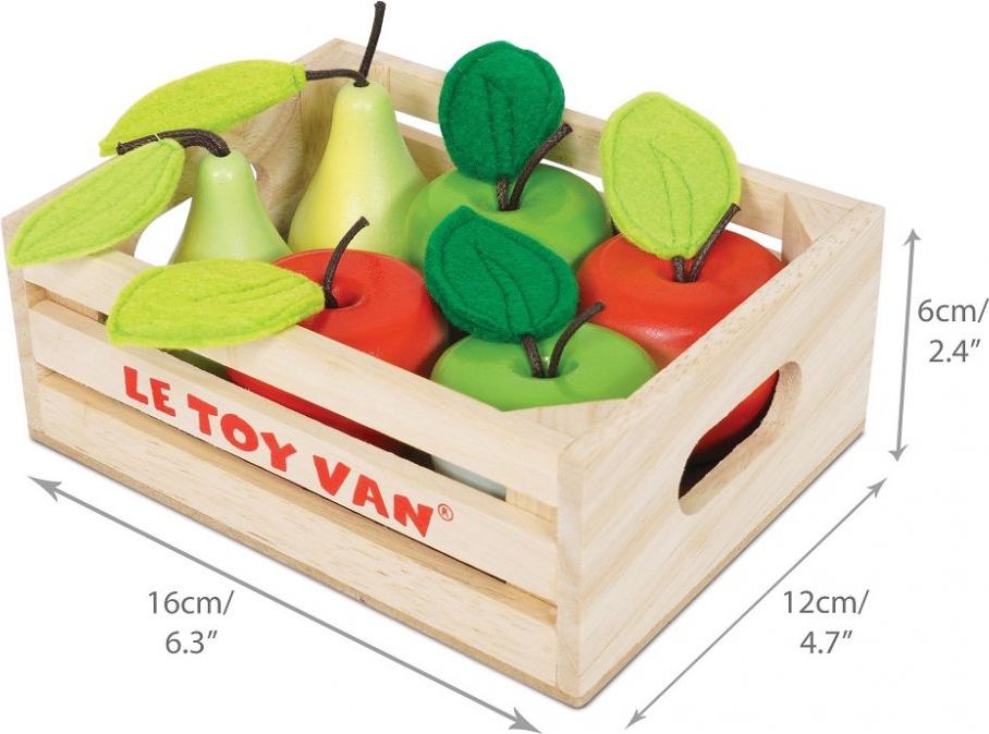 Bedýnka s jablky a hruškami Le Toy Van - obrázek 2