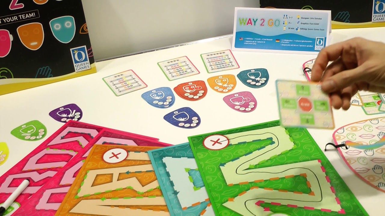 Queen games Way 2 Go EN/FR/NL/DE - obrázek 3
