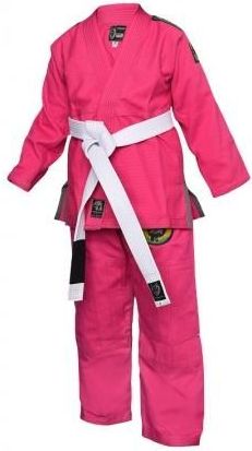 OKAMI fightgear Dětské Kimono Gi Wolf Pup 2.0 - pink - obrázek 1