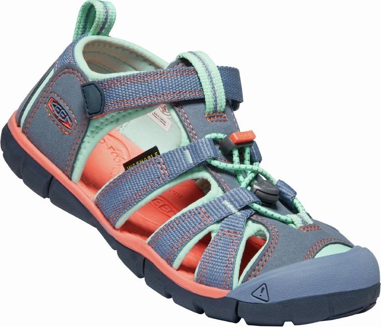 KEEN SEACAMP II CNX YOUTH JR flint stone/ocean wave velikost: US1 -32/33 EU - obrázek 2