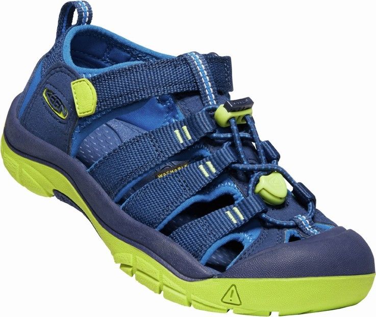 KEEN NEWPORT H2 YOUTH blue depths/chartreuse velikost: US1 -32/33 EU - obrázek 2