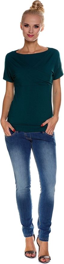 My Tummy Kojíci halenka "Wrap" Barva: Zelená, Velikost: S - obrázek 11