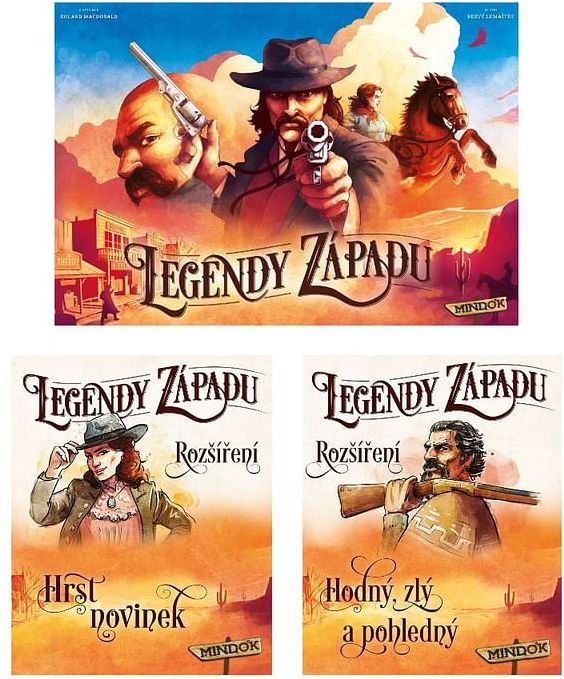 Mindok Legendy Západu + 2 rozšíření - obrázek 1