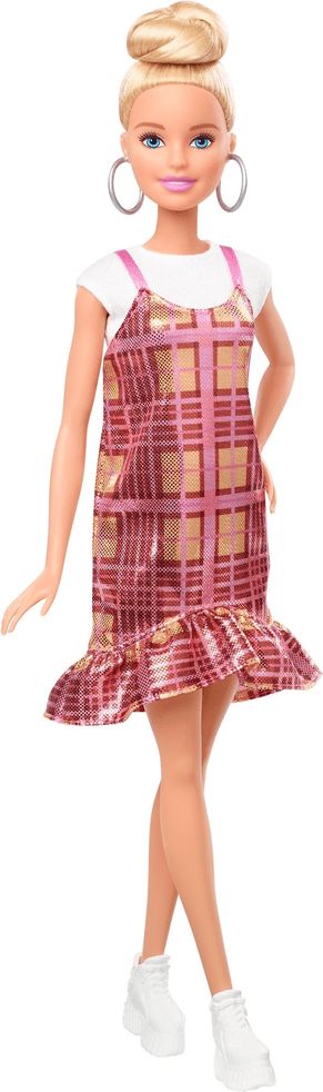Mattel Barbie Modelka 142 - Plédové šaty - obrázek 1