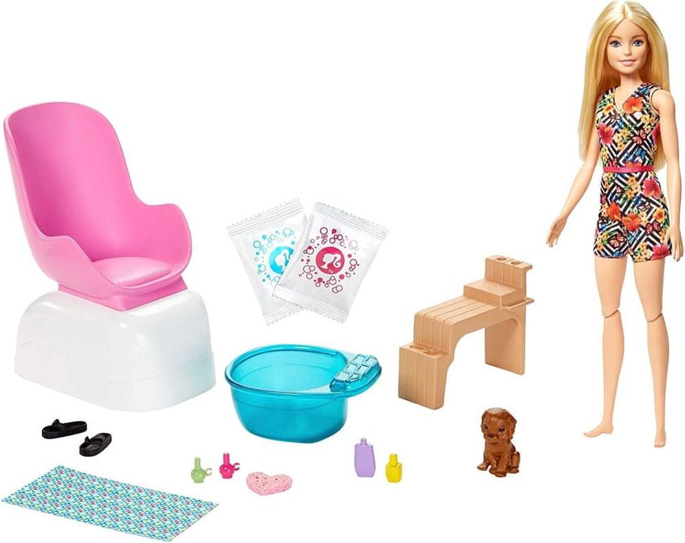 Mattel Barbie Manikúra/Pedikúra Herní set - obrázek 1