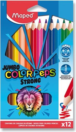 Maped Pastelky Color'Peps Strong Jumbo 12 ks 9863 - obrázek 1