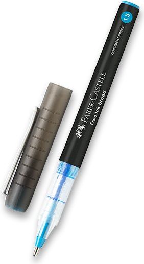 Faber-Castell Roller Free Ink 1,5 nebesky modrý 348347 - obrázek 1