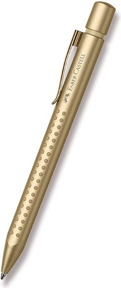Faber-Castell Kuličková tužka Grip Edition XB, zlatá 144171 - obrázek 1