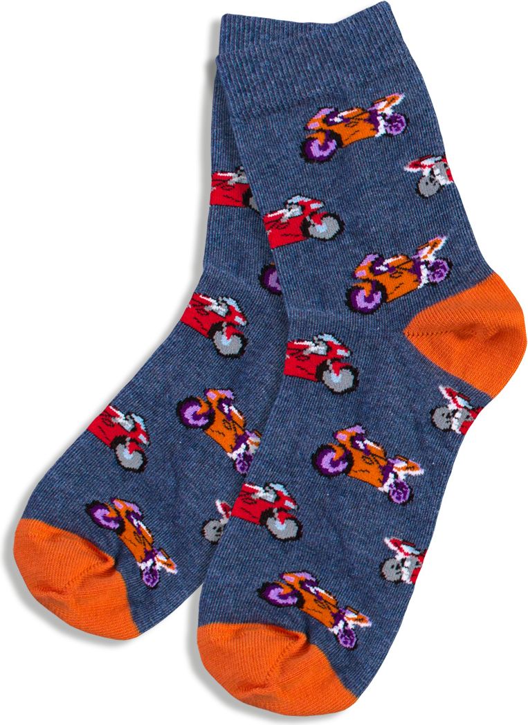 Vzorované dětské ponožky GATTA MOTORKY Velikost: 39-41 - obrázek 1