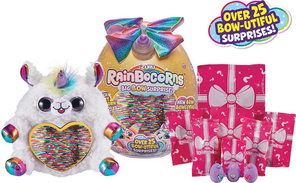 ZURU PLYŠ Rainbocorns jednorožec zlaté vejce 25 překvapení různé druhy - obrázek 12